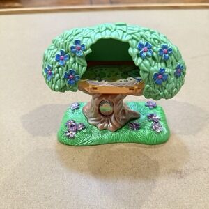 Vintage 1996 Kenner Littlest Pet Shop Dazzling Hair Pets Magical Hideaway Tree